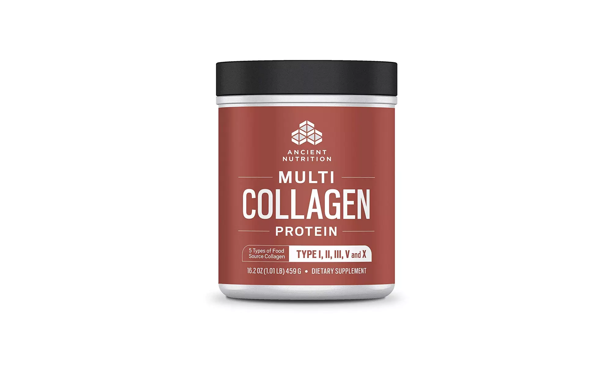 Ancient Nutrition Multi Collagen Protein Powder, 5 Types of Food Collagen - Primary Image