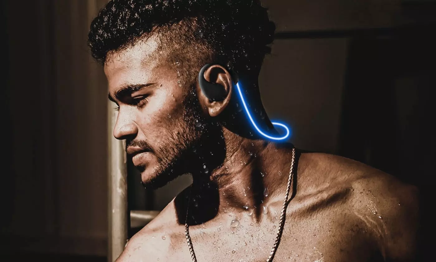 Kocaso V4.1 Wireless Sports Headset LED Illuminated Neckband Sport Earbuds