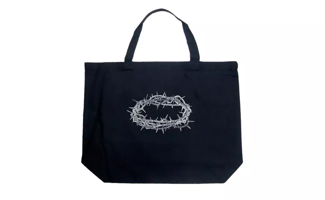 Large Tote Bag - CROWN OF THORNS - Primary Image