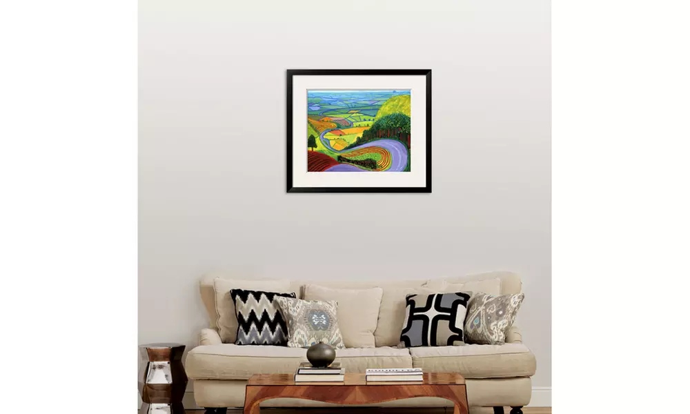 Garrowby Hill by David Hockney - Second Medium