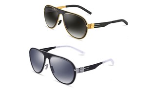 i-Design ID1002 Ultra Light Aviator 57mm Sunglasses for Men