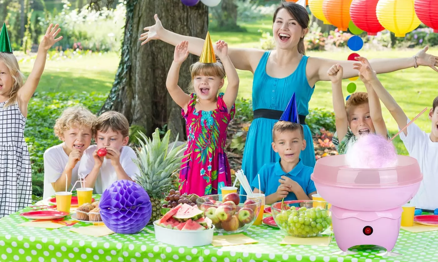 iMounTEK Cotton Candy Machine Fun Treat Maker for Kids and Parties