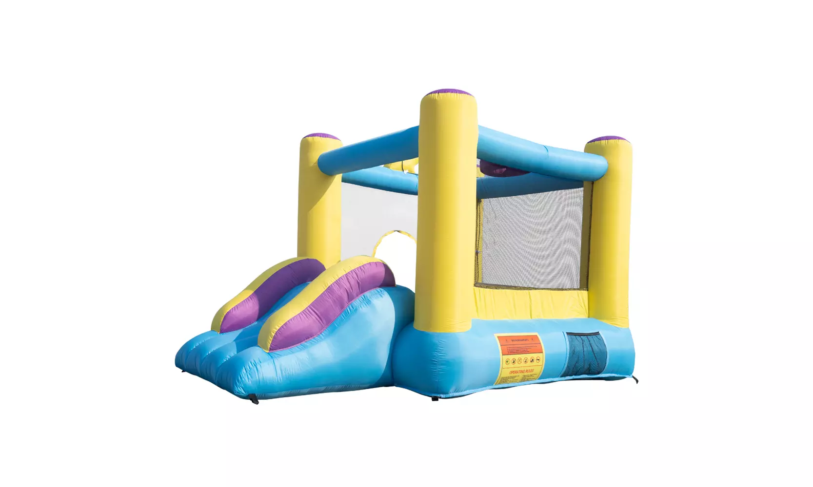 Inflatable Bounce House with Water Pool,Ball Pit,Slide(No Blower) - Second Medium