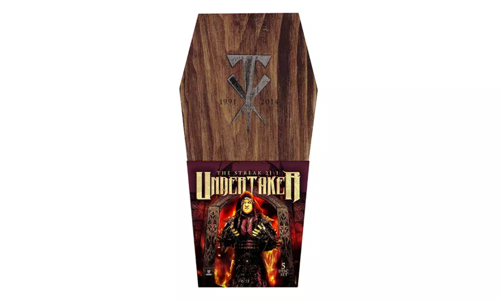 WWE: Undertaker 'The Streak' 21-1 Coffin Box Set (DVD) - Primary Image