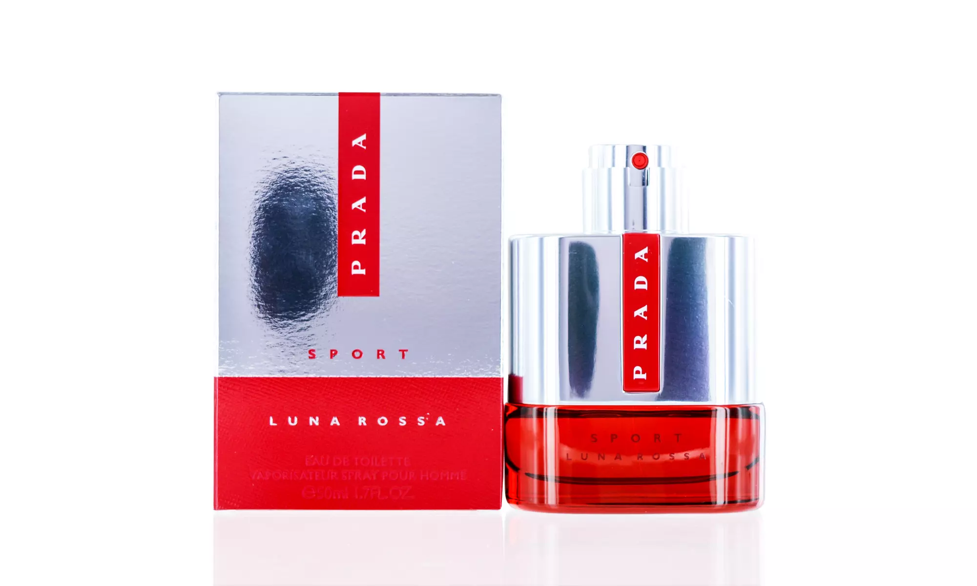 Prada Luna Rossa Sport for Men by Prada Eau De Toilette spray 1.7 Oz - Second Medium