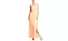 TAHARI ARTHUR S. LEVINE V-Neck Maxi Dress with Side Slit