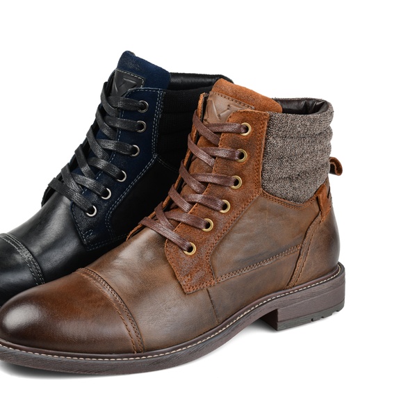 everett cap toe boot