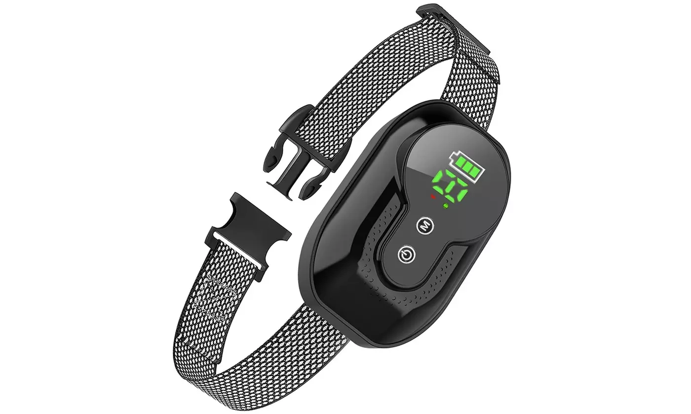 iMounTEK Dog Training Smart Bark Collar with Shock, Vibration, and Beep