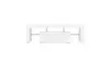 Elegant Household Decoration LED TV Cabinet with Single Drawer White