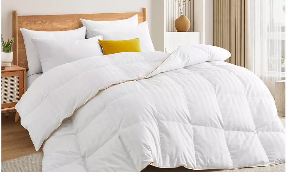 Peace Nest All Season White Goose Down Comforter Duvet Insert