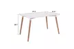 Modern Kitchen Wooden Dining Table Leisure Conference Pedestal Desk - Second Medium