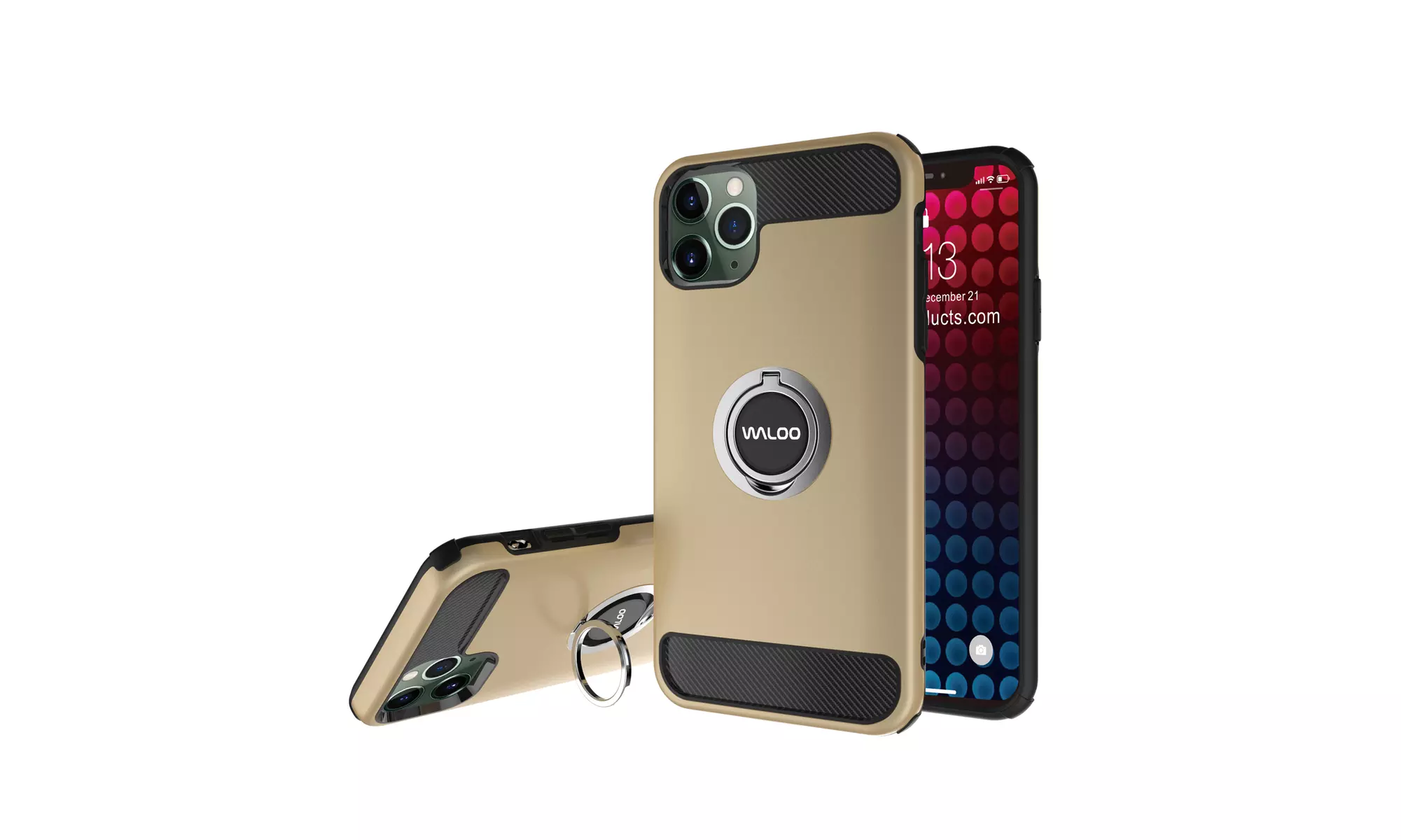 Dual layer Rugged Case W/ Kickstand For iPhones