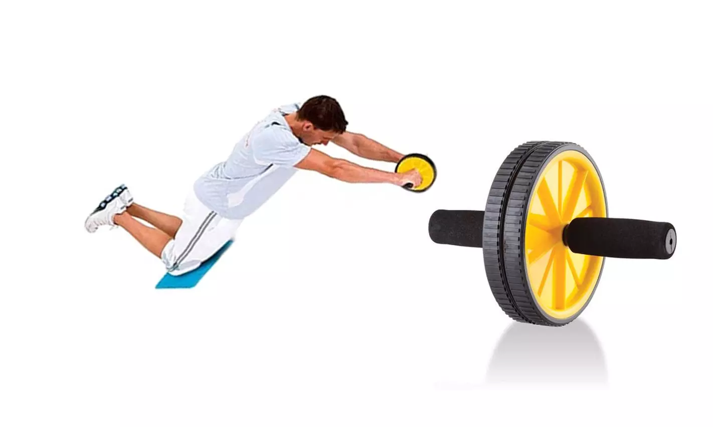 Foam Grip Handles  Wheel for Increased Stability For Sport lovers - Primary Image