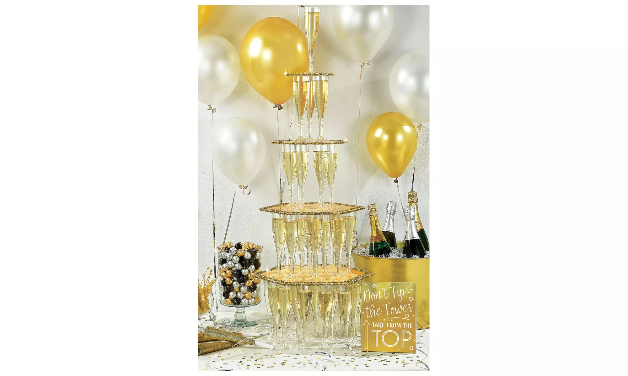 New Year's Champagne Tower Kits - 2 pack - Primary Image