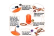 Swim Safety Float and Drybag Open Water Swim Buoy Float Safer Swim Training - Second Medium