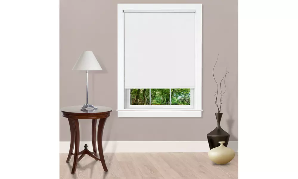 Cords Free Tear Down Room Darkening Window Shade - Second Medium