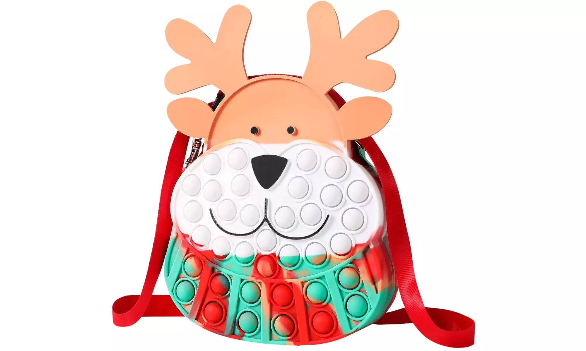 Jumbo Pop it Fidget Toy Handbag with strap - Primary Image