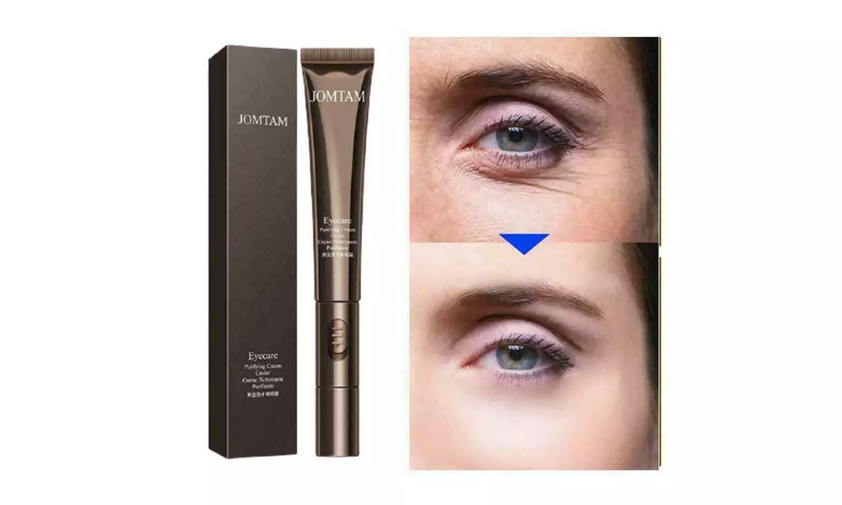 Golden Caviar Vibration Eye Cream Massage Lift Up Anti-age Dark Circle