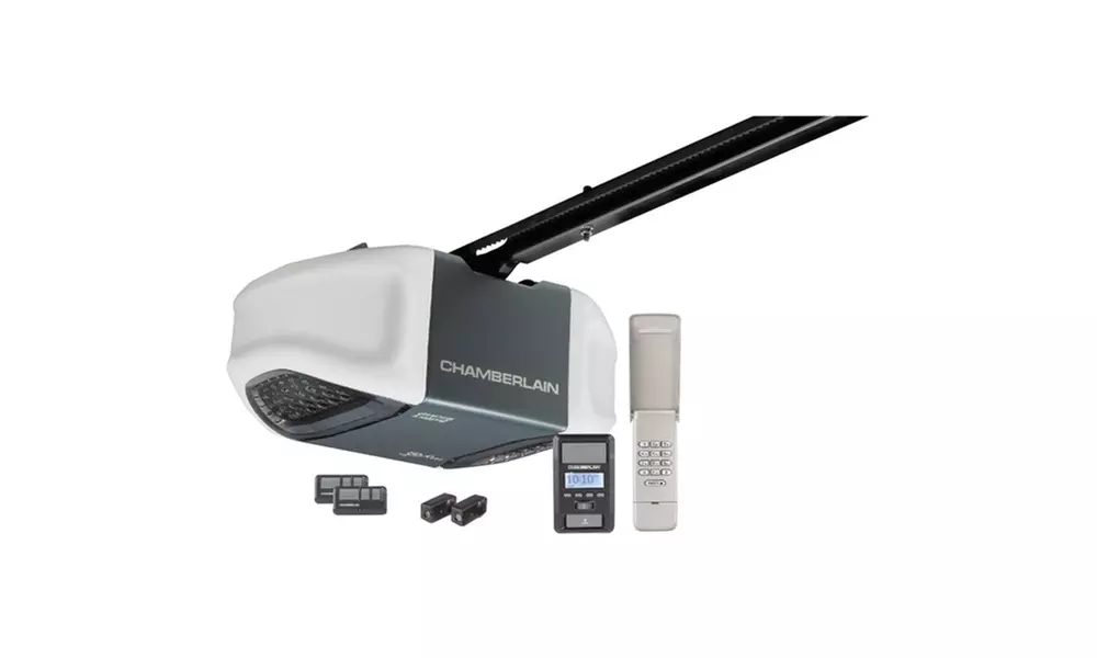 Chamberlain Enabled Belt Drive Garage Door Opener With Battery Backup - Primary Image