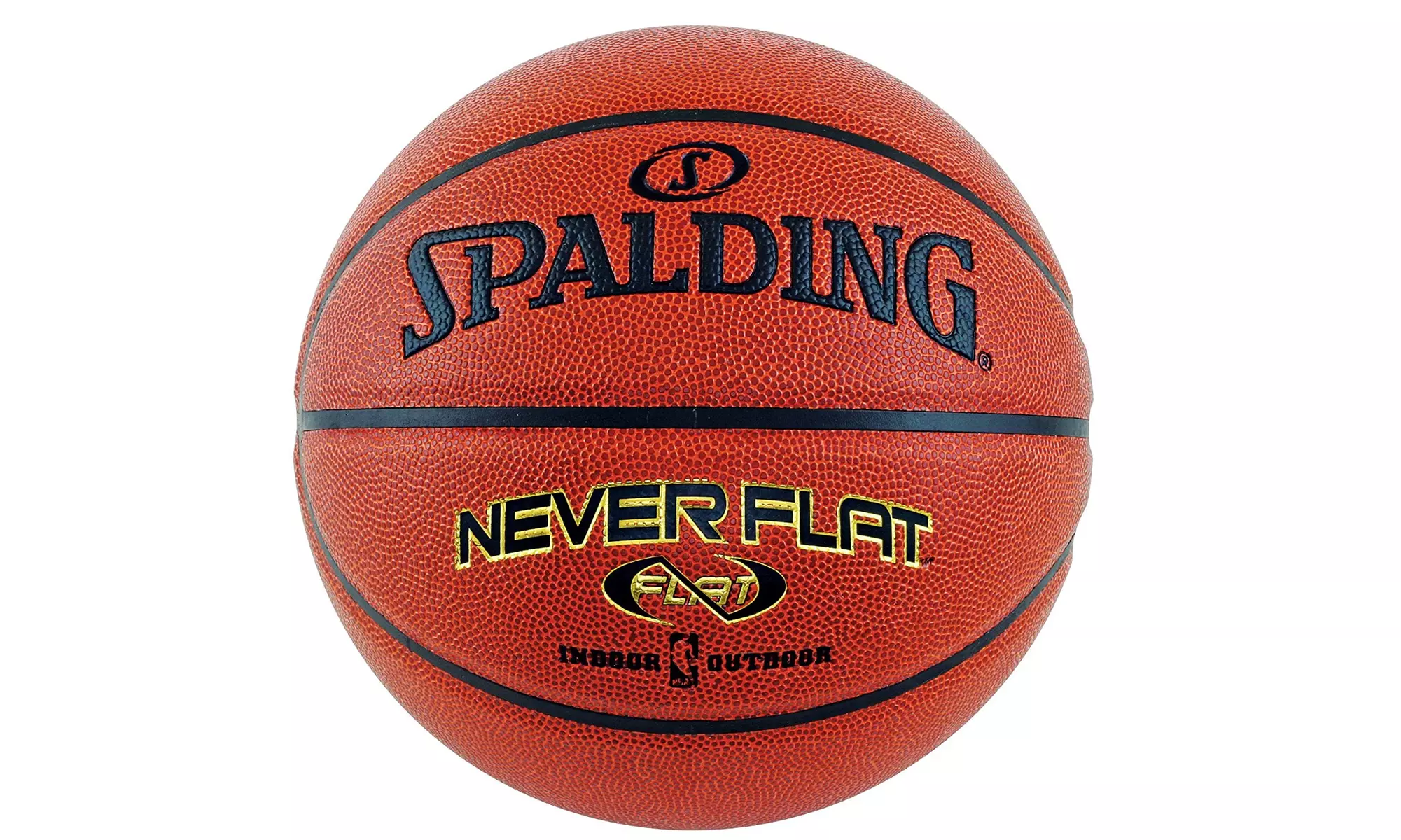 Spalding NBA Neverflat Indoor/Outdoor Basketball - 29.5" - Primary Image