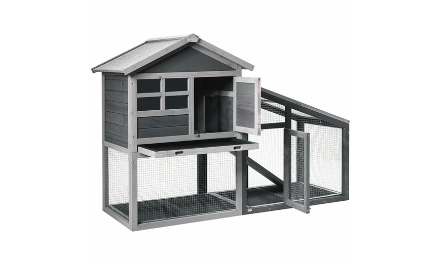 costway rabbit hutch