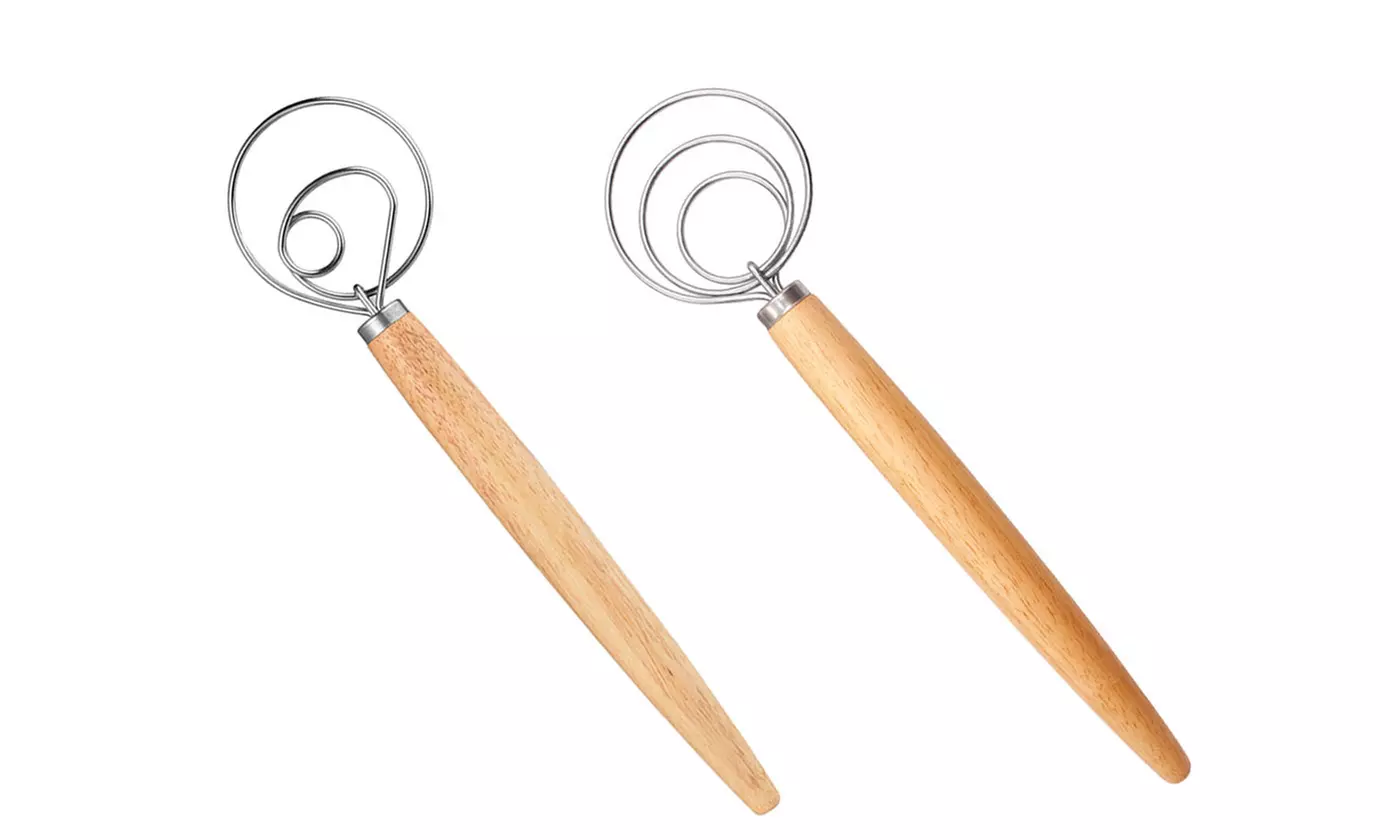 13" Danish Dough Whisk Hand Mixer for Bread, Cookie, Dumpling or Pizza - Primary Image
