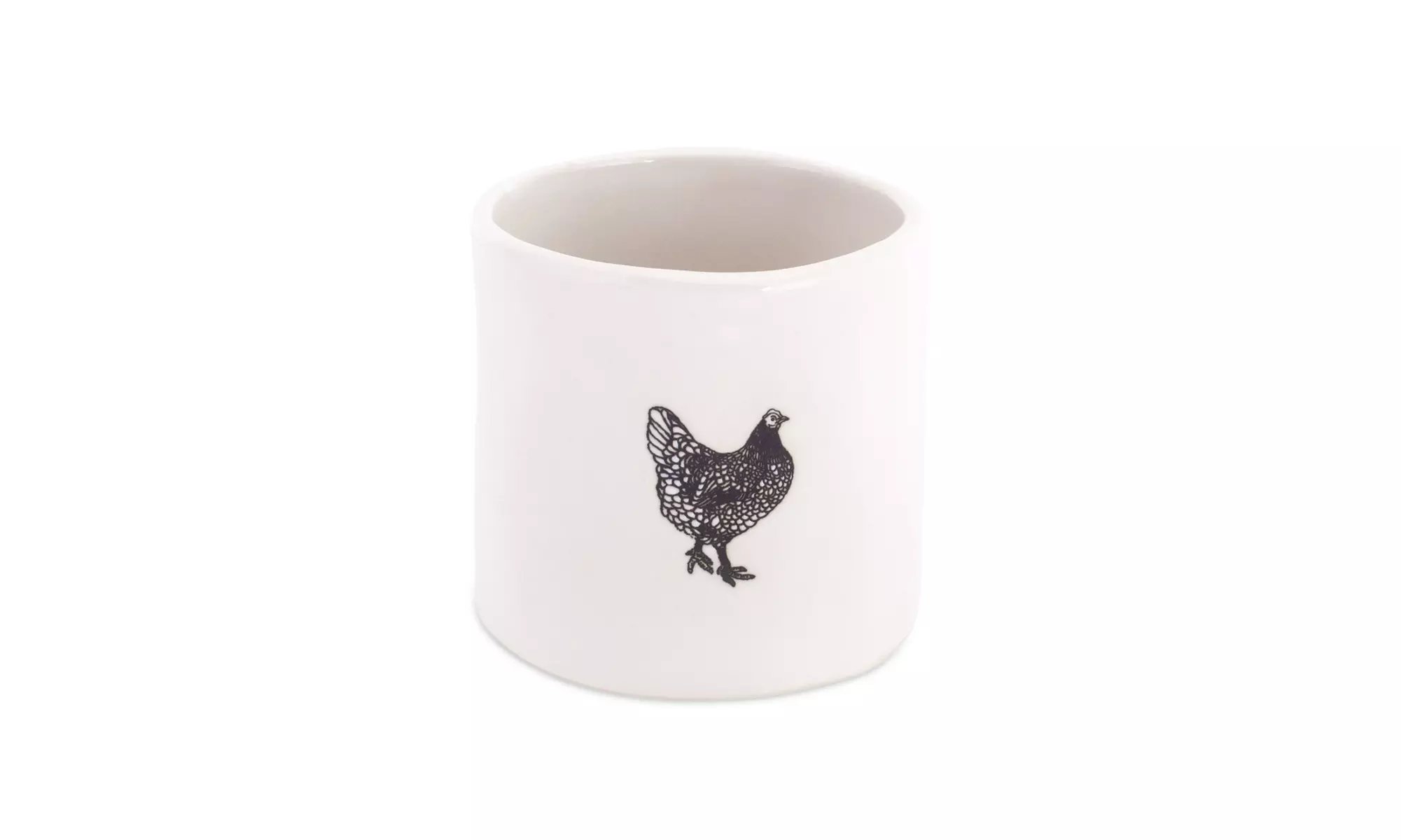 Chicken Pot (Set of 6) 4" x 4"H Stoneware - Primary Image