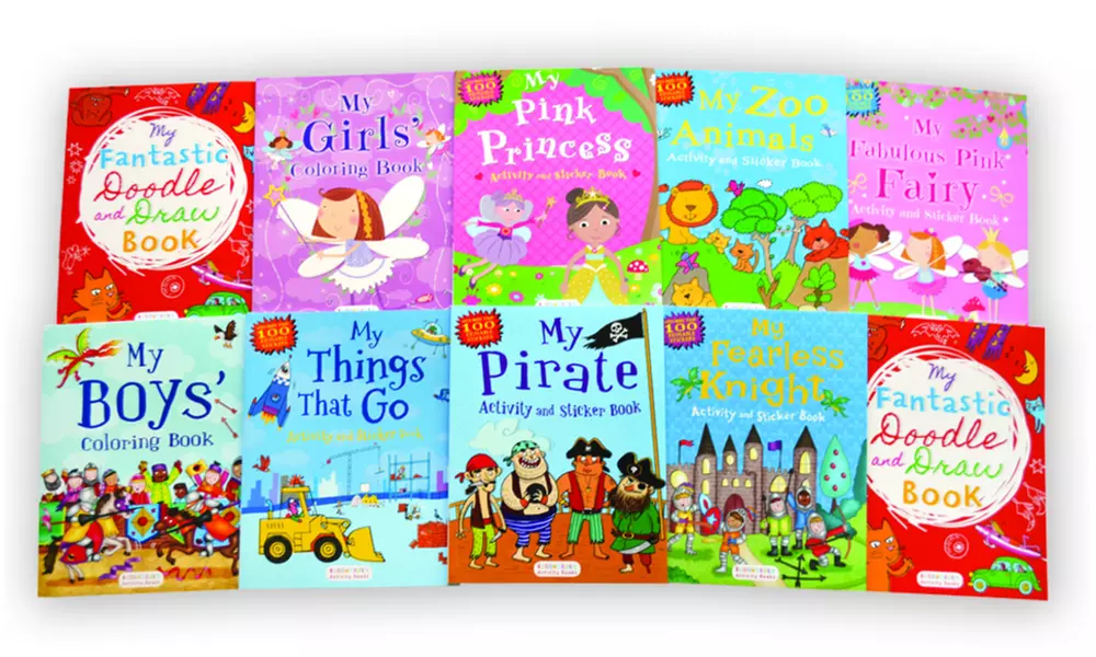 Kids' Activity Book (10-Pack) - Primary Image