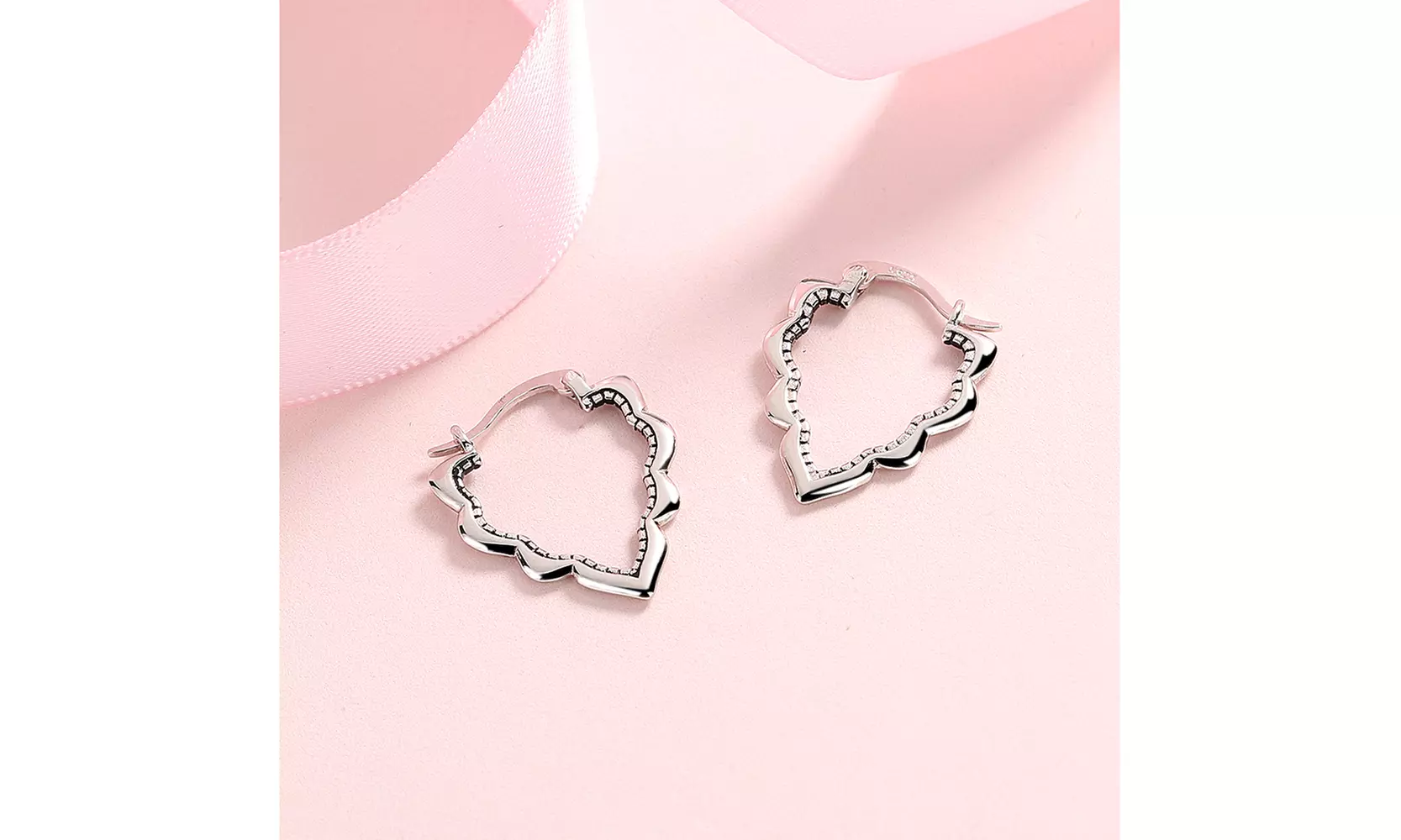 Sterling Silver Casablanca Hoops - Primary Image
