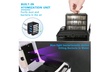 Aellerz  Air Cooler  Fan Humidifier Mini Air Conditioner LED Table Fan - Second Medium