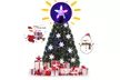 Costway 5' Pre-Lit Fiber Optic Artificial Christmas Tree w/Multi-Color Lights - Second Medium