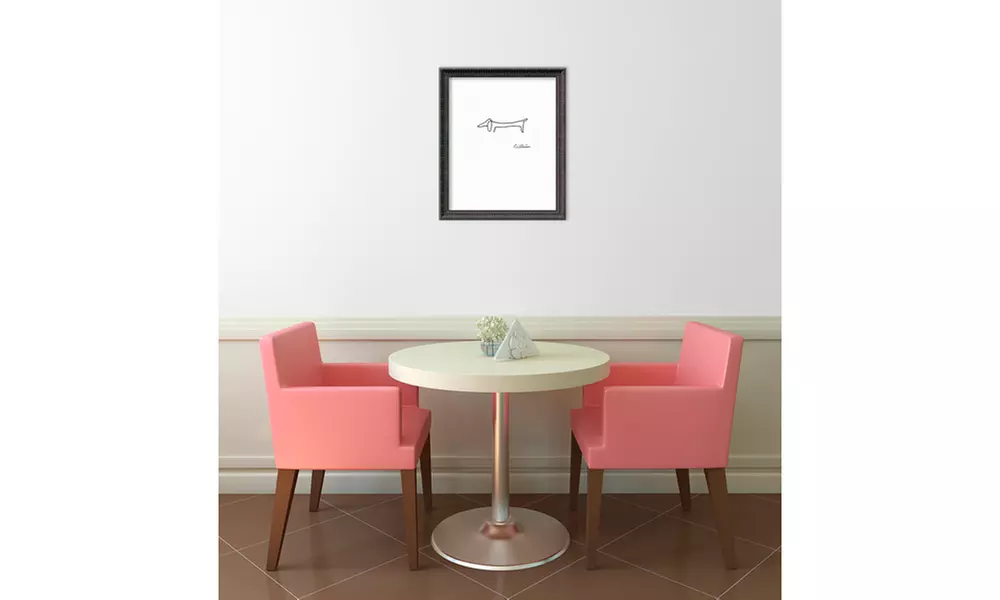 Pablo Picasso 'Le Chien (The Dog)' Framed Art Print 18x22-in - Second Medium