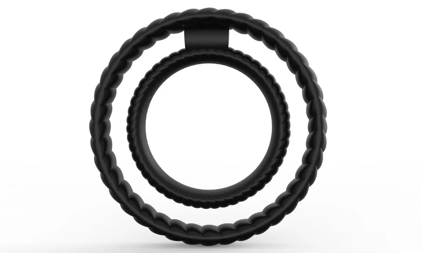 Adults Silicone Penis C-Ring Sex toys Longer Harder Stronger 