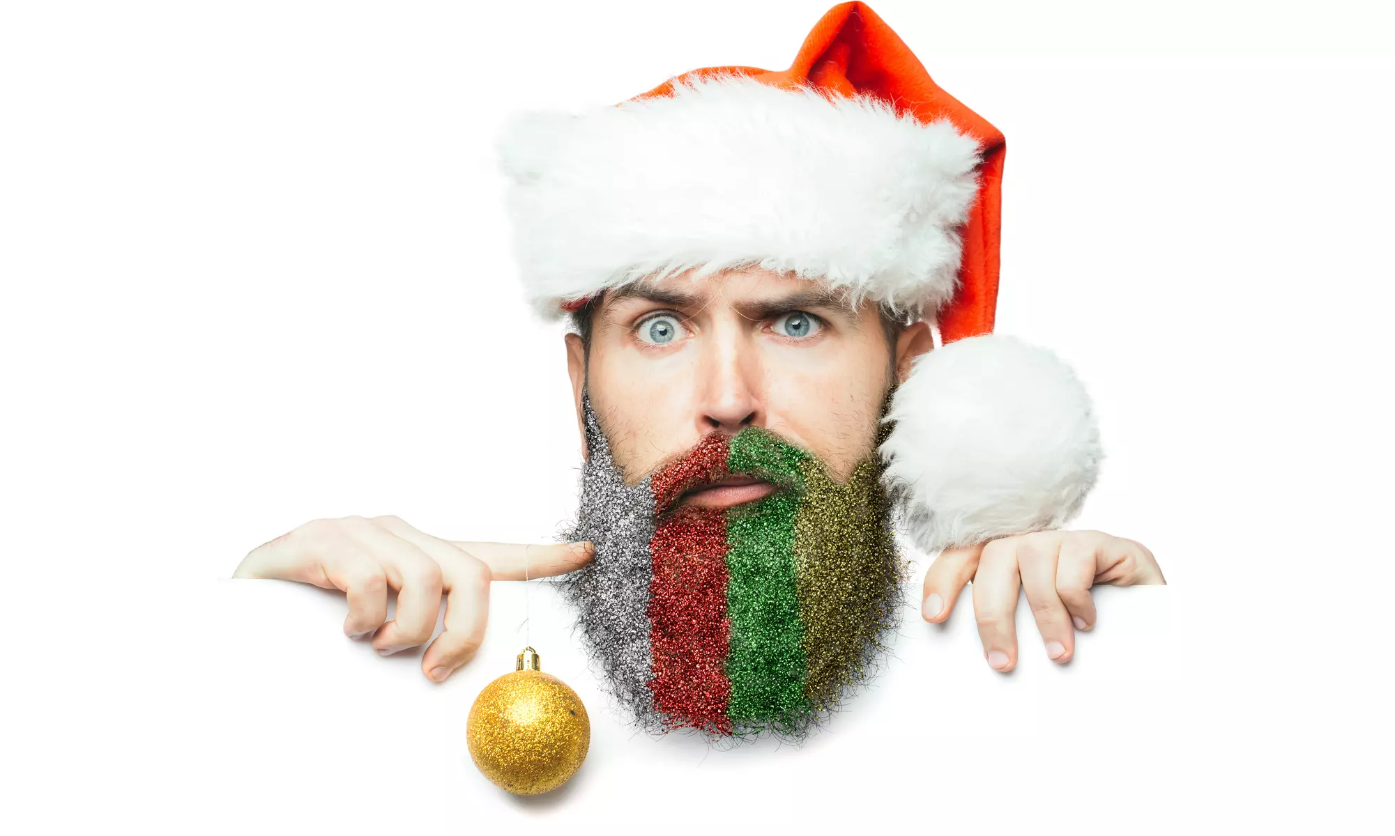 Beardaments Glitterbeard- Beard Glitter kit with Application Oil - 4 Colors - Primary Image