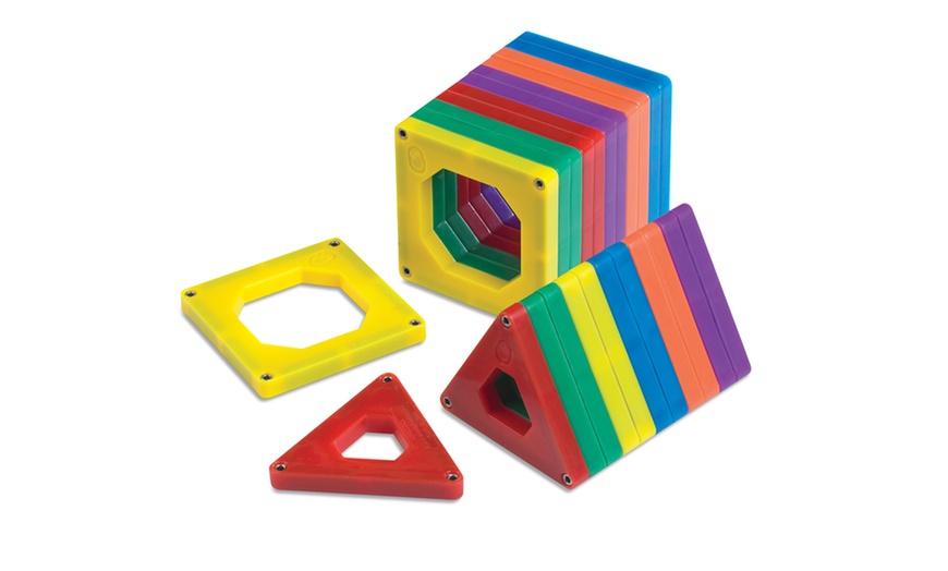 Discovery Kids' Magnetic Tile Set (24-Piece) | Groupon