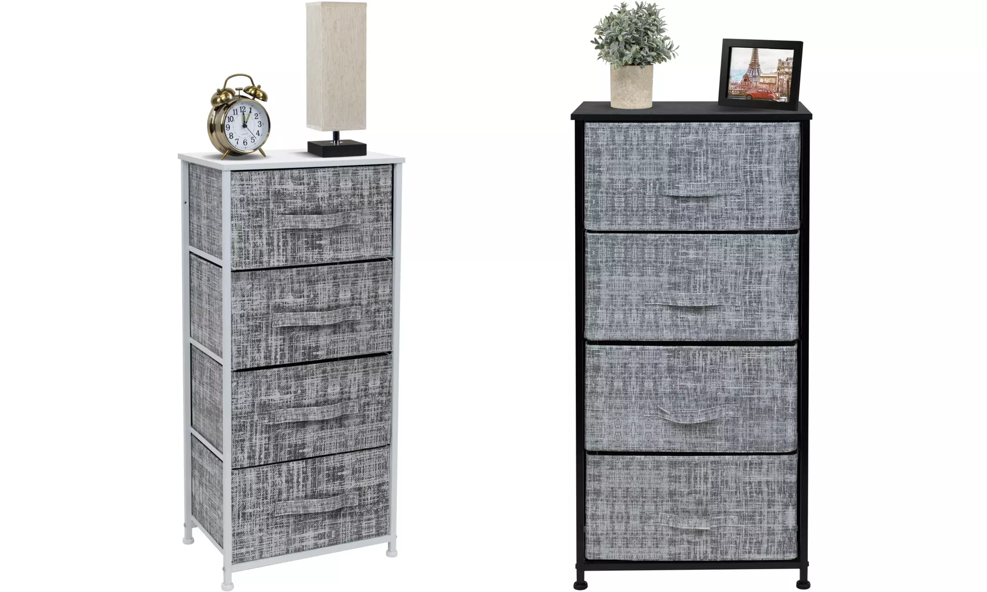 Sorbus 4 Drawers Dresser - Furniture Storage Chest Organizer Bedroom Unit - Gray - Primary Image