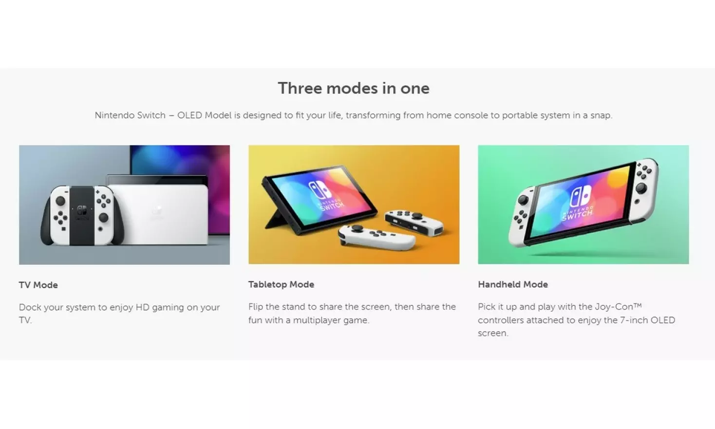 Nintendo Switch OLED Model with Joy-Con - Second Medium