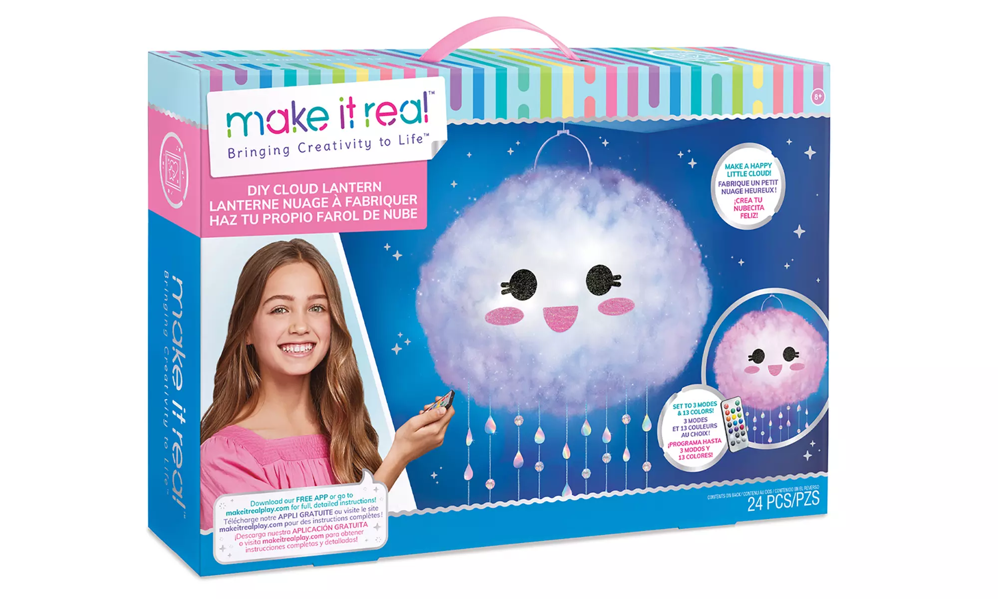 Make it Real Do It Yourself Floating Cloud Lantern - Primary Image