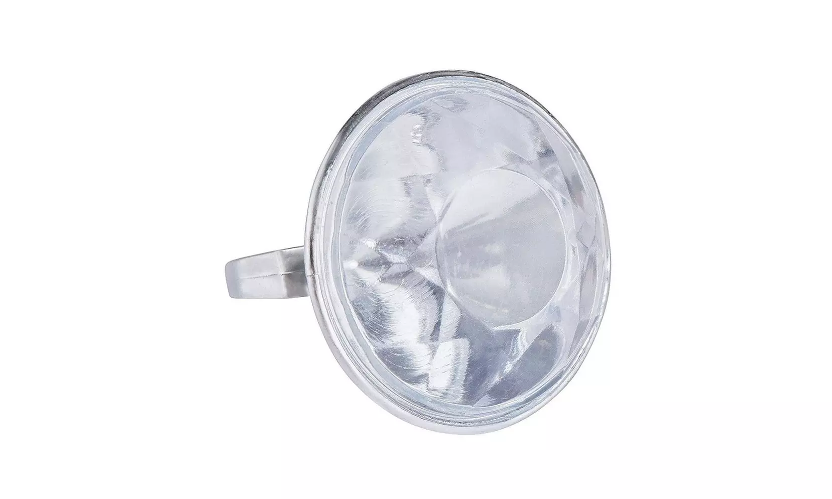 Blue Panda 36-Pack Bulk Jumbo Fake Diamond Rings, Kids Party Favors for Décor - Second Medium