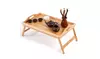 Simple Bamboo Tea Table Wood Color