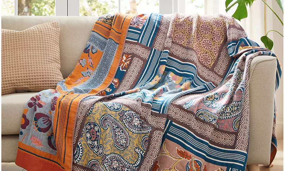 Peace Nest Peace Nest Boho Throw Blanket 