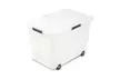 Advantus Rolling Storage Box, Letter/Legal, 15-Gallon Size, Clear - Second Medium