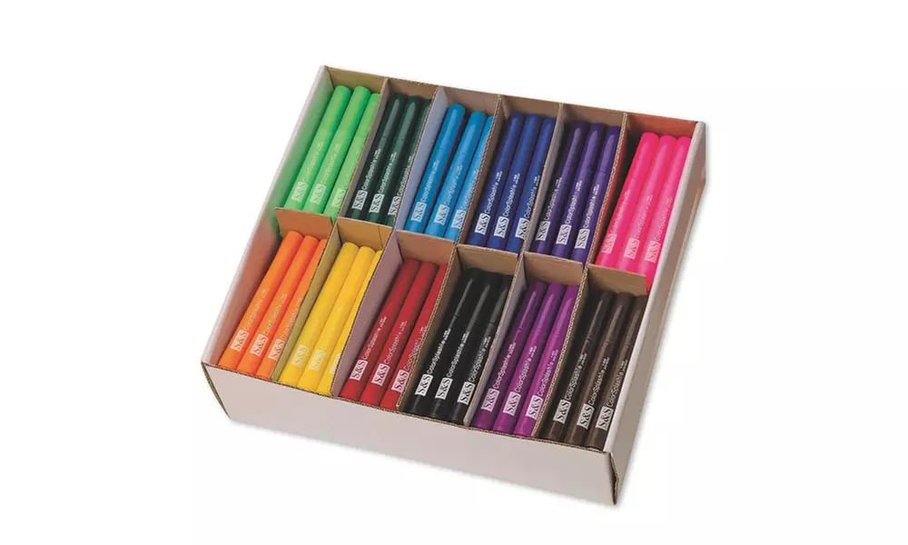Color Splash! Chunky Markers PlusPack (pack of 180) - Primary Image