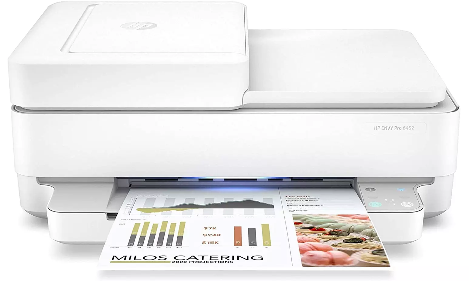 HP Envy Pro 6452 Wireless All-in-One Printer No Ink - Refurbished - Primary Image