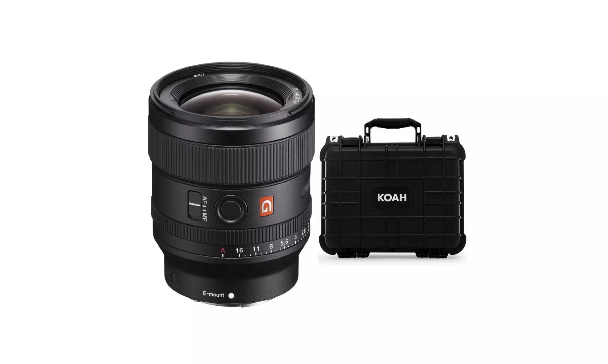 Sony SEL24F14GM Alpha FE 24mm f/1.4 GM Lens with Weatherproof Hard Case - Primary Image