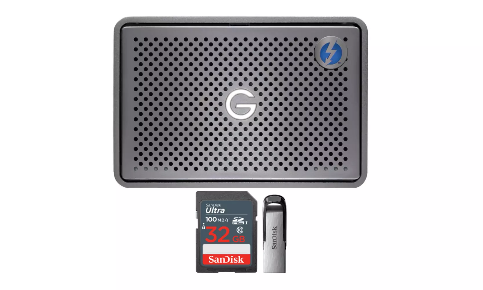 SanDisk Professional G-RAID 2 24TB 2-Bay RAID Array with 32GB Storage Bundle - Primary Image