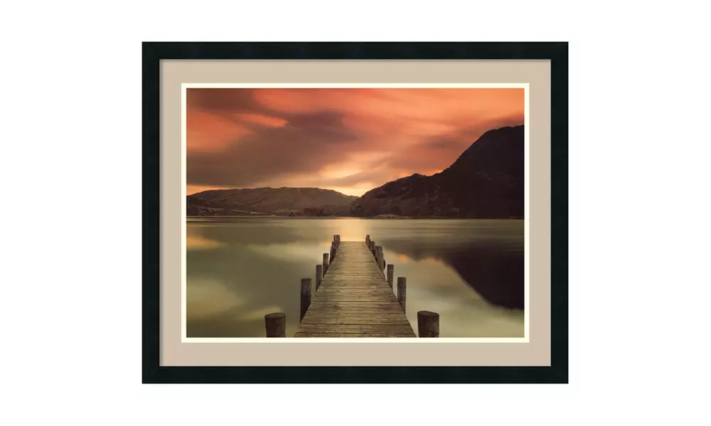 Mel Allen 'Ullswater, Glenridding, Cumbria' Framed Art Print 30x24-in - Primary Image