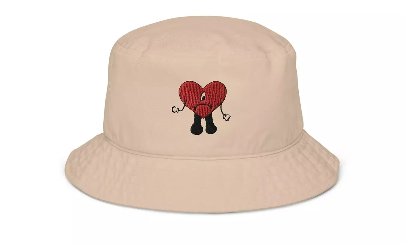 Bad Bunny Un Verano Sin Ti Merch Bucket Hat Fishing Hat Top Sun Hat Beige Color - Primary Image