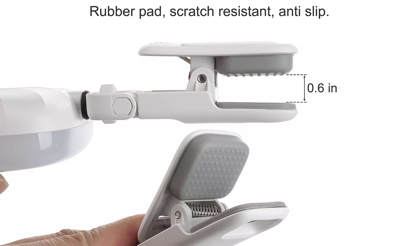 Clip-on Phone Selfie Light with 3 Lights and Infinite Adjustment Modes