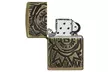 Zippo Jim Beam Whiskey Armor Lighter, Antique Brass Windproof Lighter #49284 - Second Medium